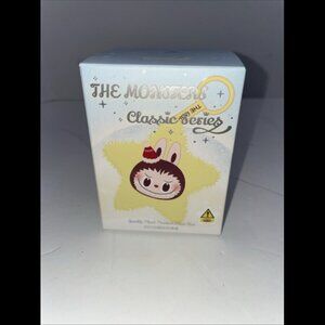 Authentic Pop Mart The Monsters Labubu Sparkly Plush Pendant Series 1 Blind Box